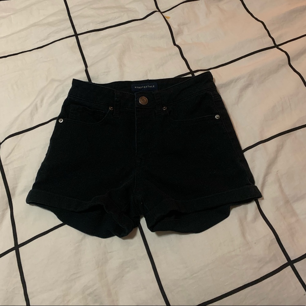 Midi High Waisted Shorts